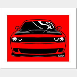 2008-2023 Dodge Challenger Posters and Art